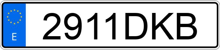 Numer rejestracyjny 2911DKB posiada BMW SERIE 1