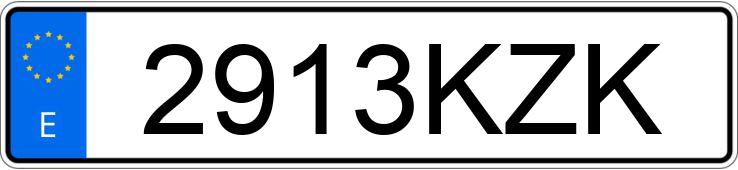 Numer rejestracyjny 2913KZK posiada SEAT LEON X-PERIENCE