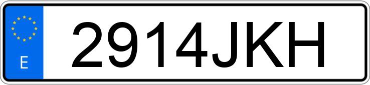 Numer rejestracyjny 2914JKH posiada ALFA ROMEO MITO