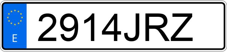 Numer rejestracyjny 2914JRZ posiada MASERATI GHIBLI