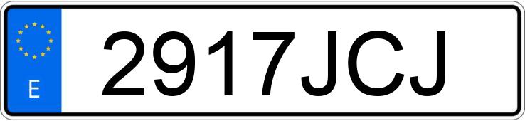 Numer rejestracyjny 2917JCJ posiada SEAT IBIZA Numer rejestracyjny 2917JCJ posiada SEAT IBIZA