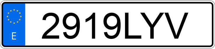 Numer rejestracyjny 2919LYV posiada TOYOTA AYGO Numer rejestracyjny 2919LYV posiada TOYOTA AYGO