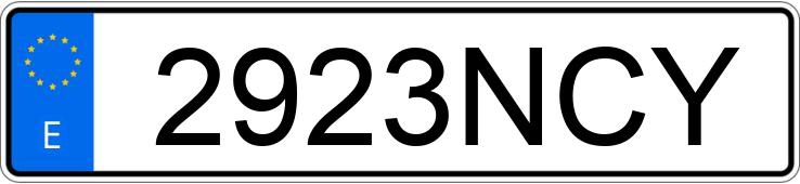 Numer rejestracyjny 2923NCY posiada RENAULT CAPTUR