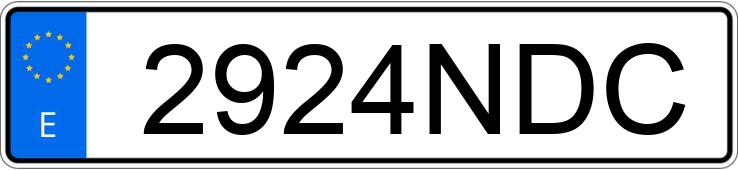 Numer rejestracyjny 2924NDC posiada BYD SEAL Numer rejestracyjny 2924NDC posiada BYD SEAL