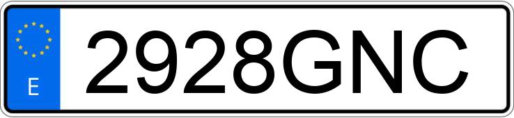 Numer rejestracyjny 2928GNC posiada SEAT LEON Numer rejestracyjny 2928GNC posiada SEAT LEON