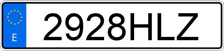 Numer rejestracyjny 2928HLZ posiada PEUGEOT 308 Numer rejestracyjny 2928HLZ posiada PEUGEOT 308