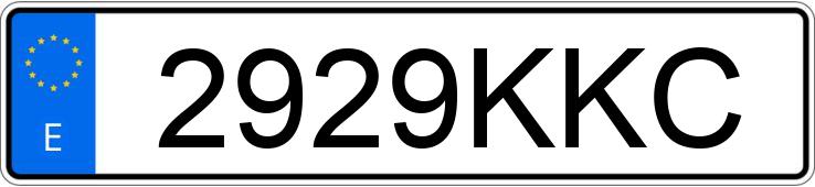 Numer rejestracyjny 2929KKC posiada NISSAN JUKE