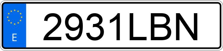 Numer rejestracyjny 2931LBN posiada JEEP RENEGADE