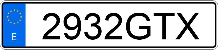 Numer rejestracyjny 2932GTX posiada OPEL INSIGNIA Numer rejestracyjny 2932GTX posiada OPEL INSIGNIA