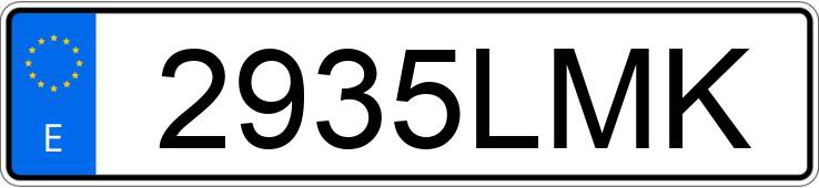 Numer rejestracyjny 2935LMK posiada SEAT ARONA