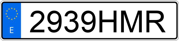 Numer rejestracyjny 2939HMR posiada MINI MINI Numer rejestracyjny 2939HMR posiada MINI MINI