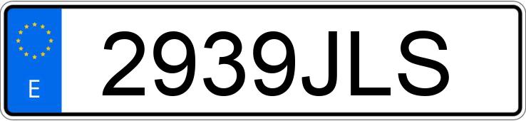 Numer rejestracyjny 2939JLS posiada OPEL ASTRA