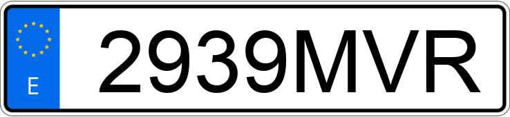 Numer rejestracyjny 2939MVR posiada MERCEDES GLA (156)