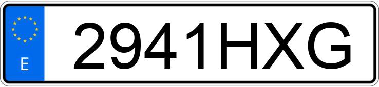 Numer rejestracyjny 2941HXG posiada CITROEN C4