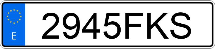 Numer rejestracyjny 2945FKS posiada NISSAN CABSTAR