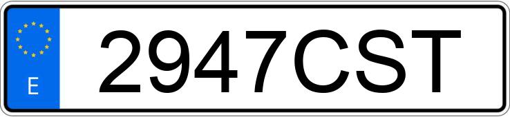 Numer rejestracyjny 2947CST posiada SEAT TOLEDO Numer rejestracyjny 2947CST posiada SEAT TOLEDO