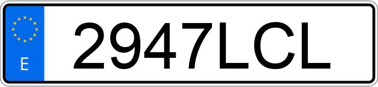 Numer rejestracyjny 2947LCL posiada SMART FORFOUR