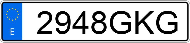 Numer rejestracyjny 2948GKG posiada PEUGEOT 308 Numer rejestracyjny 2948GKG posiada PEUGEOT 308