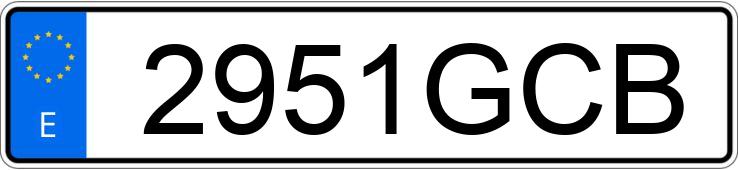 Numer rejestracyjny 2951GCB posiada FORD FOCUS Numer rejestracyjny 2951GCB posiada FORD FOCUS