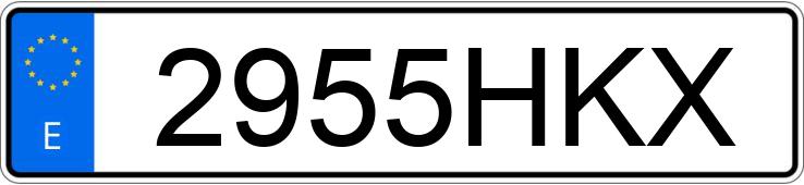 Numer rejestracyjny 2955HKX posiada HYUNDAI IX 35 Numer rejestracyjny 2955HKX posiada HYUNDAI IX 35