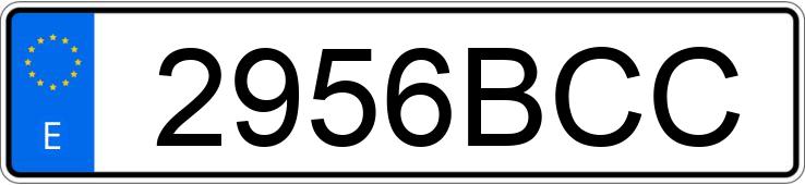 Numer rejestracyjny 2956BCC posiada VOLKSWAGEN POLO