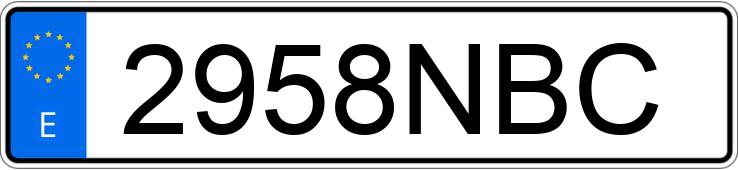 Numer rejestracyjny 2958NBC posiada PEUGEOT 2008 Numer rejestracyjny 2958NBC posiada PEUGEOT 2008
