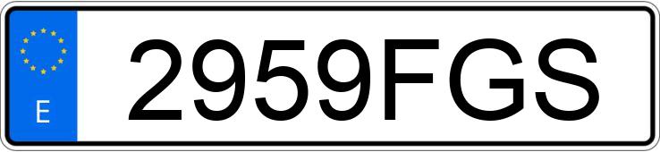 Numer rejestracyjny 2959FGS posiada MERCEDES M (163-164)