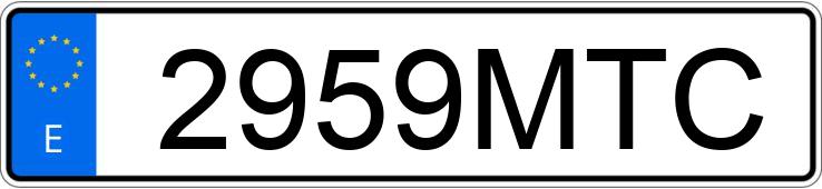 Numer rejestracyjny 2959MTC posiada MERCEDES AMG GT (192)