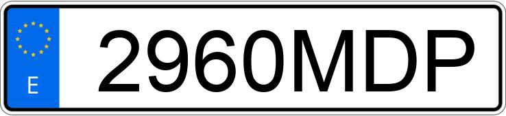 Numer rejestracyjny 2960MDP posiada SEAT IBIZA Numer rejestracyjny 2960MDP posiada SEAT IBIZA