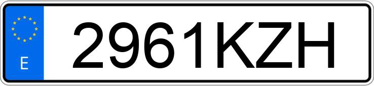 Numer rejestracyjny 2961KZH posiada KIA STINGER Numer rejestracyjny 2961KZH posiada KIA STINGER