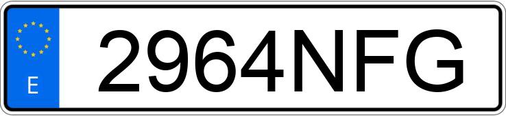 Numer rejestracyjny 2964NFG posiada VOGE SR4 RADAR Numer rejestracyjny 2964NFG posiada VOGE SR4 RADAR