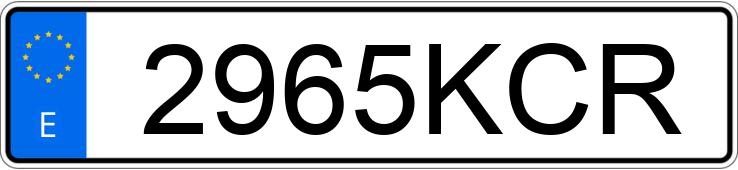 Numer rejestracyjny 2965KCR posiada NISSAN JUKE Numer rejestracyjny 2965KCR posiada NISSAN JUKE
