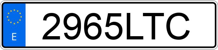 Numer rejestracyjny 2965LTC posiada OPEL GRANDLAND