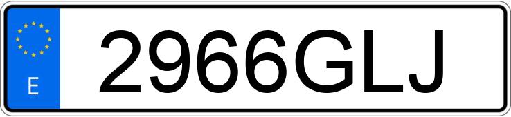 Numer rejestracyjny 2966GLJ posiada NISSAN QASHQAI Numer rejestracyjny 2966GLJ posiada NISSAN QASHQAI
