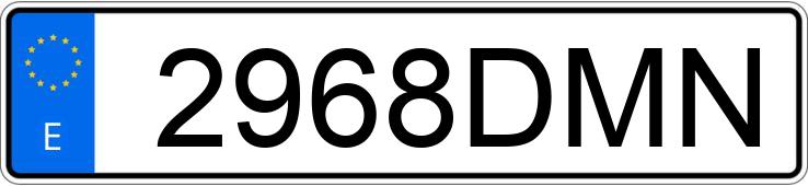 Numer rejestracyjny 2968DMN posiada RENAULT MEGANE Numer rejestracyjny 2968DMN posiada RENAULT MEGANE