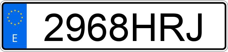 Numer rejestracyjny 2968HRJ posiada OPEL CORSA