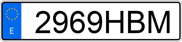 Numer rejestracyjny 2969HBM posiada MERCEDES CLS (218) Numer rejestracyjny 2969HBM posiada MERCEDES CLS (218)