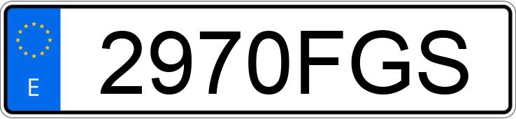 Numer rejestracyjny 2970FGS posiada OPEL ASTRA GTC