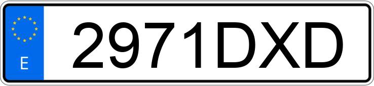 Numer rejestracyjny 2971DXD posiada SEAT ALTEA