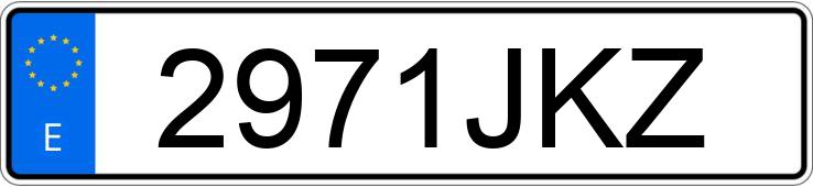 Numer rejestracyjny 2971JKZ posiada PEUGEOT 208 Numer rejestracyjny 2971JKZ posiada PEUGEOT 208