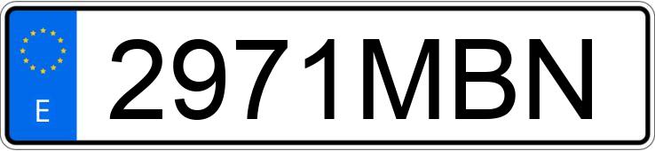 Numer rejestracyjny 2971MBN posiada NISSAN QASHQAI Numer rejestracyjny 2971MBN posiada NISSAN QASHQAI
