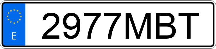 Numer rejestracyjny 2977MBT posiada KIA RIO Numer rejestracyjny 2977MBT posiada KIA RIO