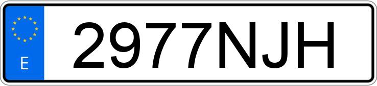 Numer rejestracyjny 2977NJH posiada VOLKSWAGEN GOLF Numer rejestracyjny 2977NJH posiada VOLKSWAGEN GOLF