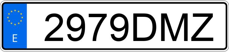 Numer rejestracyjny 2979DMZ posiada RENAULT MEGANE Numer rejestracyjny 2979DMZ posiada RENAULT MEGANE