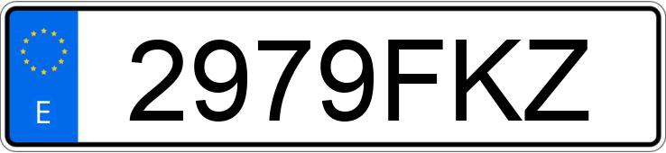 Numer rejestracyjny 2979FKZ posiada SEAT IBIZA Numer rejestracyjny 2979FKZ posiada SEAT IBIZA