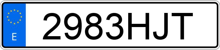 Numer rejestracyjny 2983HJT posiada CITROEN DS5 Numer rejestracyjny 2983HJT posiada CITROEN DS5