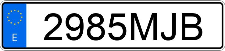 Numer rejestracyjny 2985MJB posiada TOYOTA YARIS Numer rejestracyjny 2985MJB posiada TOYOTA YARIS