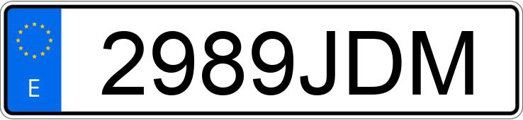 Numer rejestracyjny 2989JDM posiada CITROEN C4 CACTUS