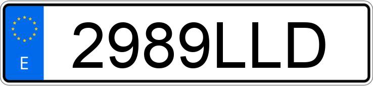 Numer rejestracyjny 2989LLD posiada MERCEDES ACTROS Numer rejestracyjny 2989LLD posiada MERCEDES ACTROS