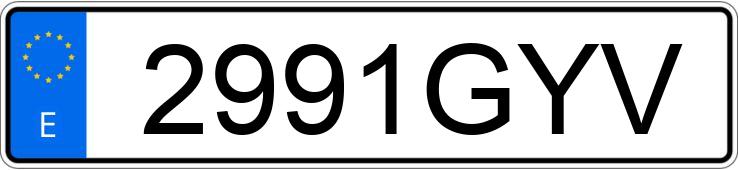 Numer rejestracyjny 2991GYV posiada VOLKSWAGEN GOLF Numer rejestracyjny 2991GYV posiada VOLKSWAGEN GOLF